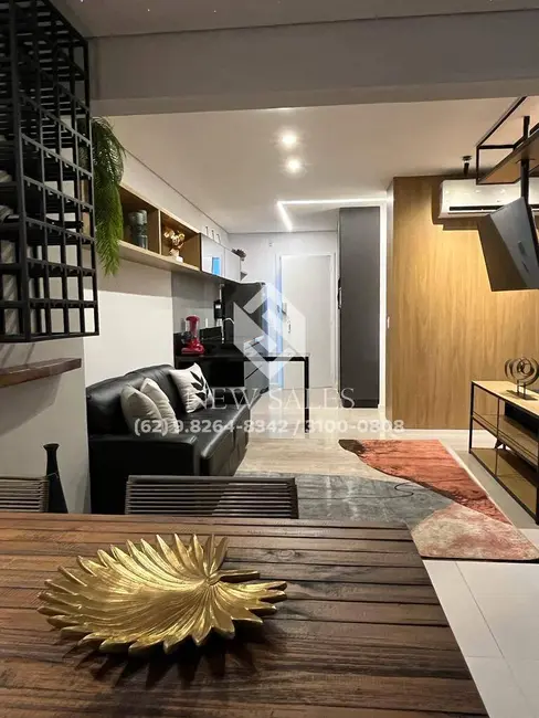 Foto 2 de Loft / Flat com 1 quarto à venda, 57m2 em Jardim Goiás, Goiania - GO