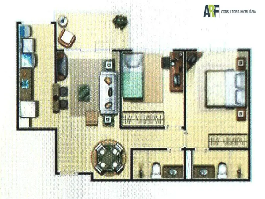Foto 3 de Apartamento com 2 quartos à venda, 78m2 em Balneário, Angra Dos Reis - RJ