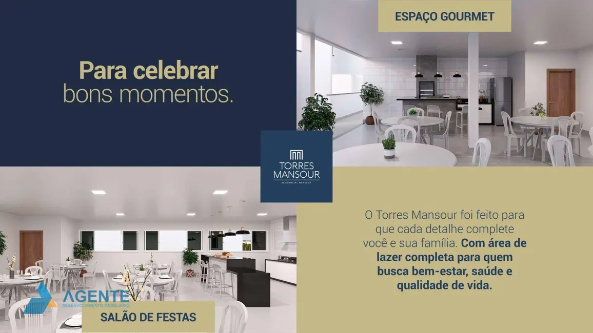 Foto 2 de Apartamento com 2 quartos à venda, 51m2 em Uberlandia - MG