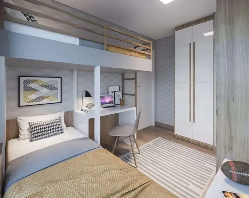 Foto 4 de Apartamento com 2 quartos à venda, 44m2 em Água Verde, Curitiba - PR