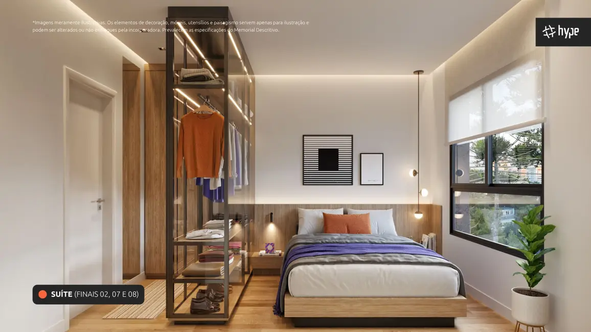 Foto 8 de Apartamento com 1 quarto à venda, 34m2 em Novo Mundo, Curitiba - PR