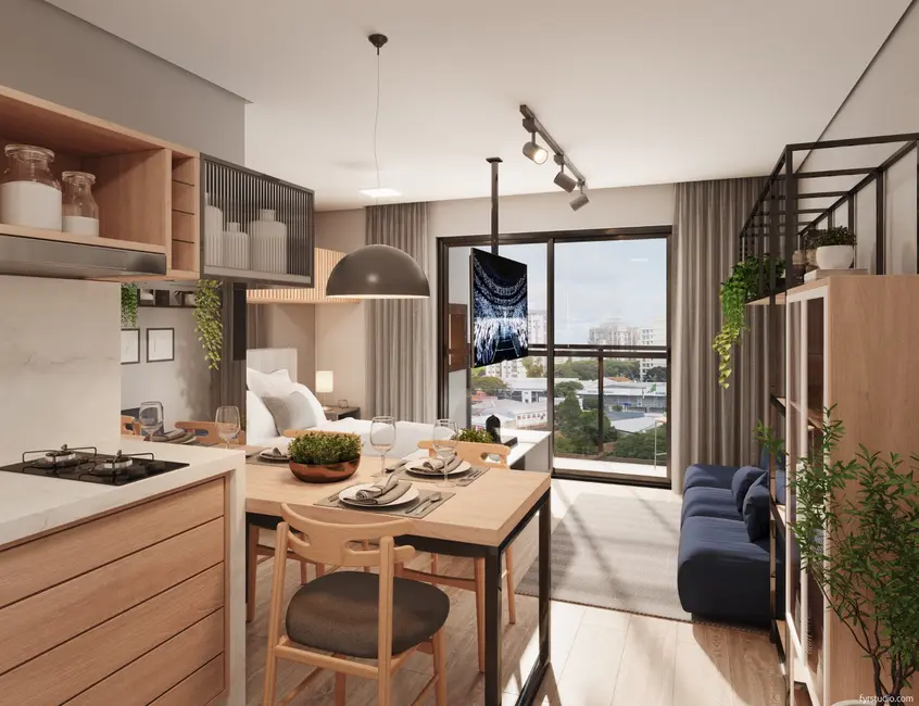 Foto 7 de Apartamento com 3 quartos à venda, 64m2 em Água Verde, Curitiba - PR