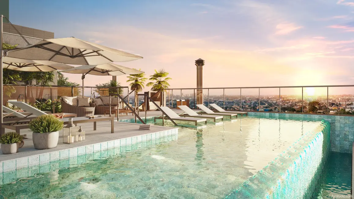 Foto 20 de Kitnet à venda, 28m2 em Água Verde, Curitiba - PR