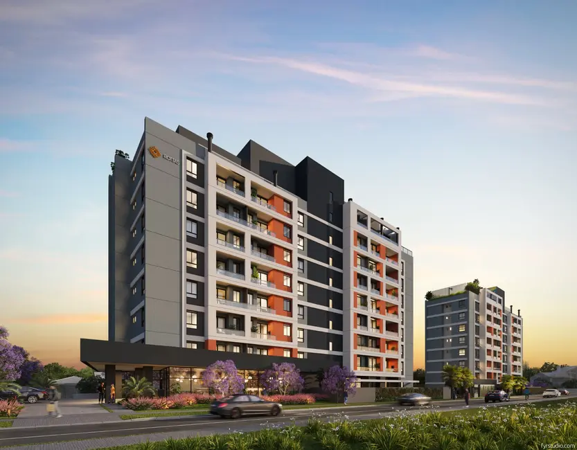 Foto 1 de Kitnet à venda, 28m2 em Água Verde, Curitiba - PR