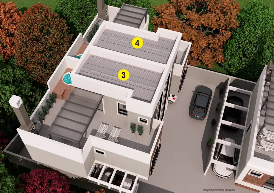 Foto 8 de Casa com 3 quartos à venda, 161m2 em Água Verde, Curitiba - PR