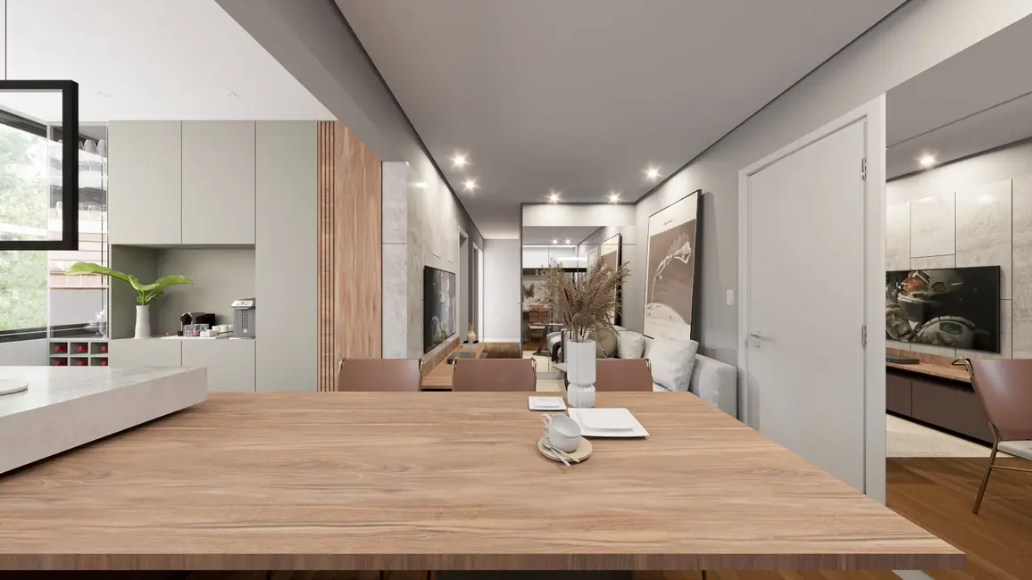 Foto 1 de Apartamento com 3 quartos à venda, 70m2 em Portão, Curitiba - PR