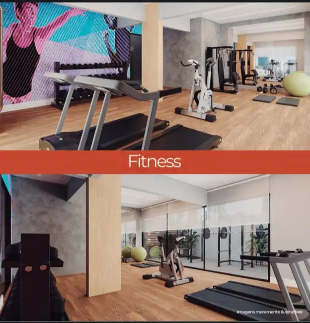 Foto 7 de Apartamento com 2 quartos à venda, 66m2 em Capão Raso, Curitiba - PR