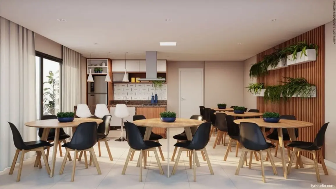 Foto 8 de Apartamento com 2 quartos à venda, 44m2 em Capão Raso, Curitiba - PR