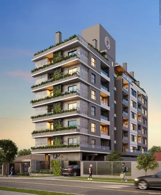 Foto 2 de Apartamento com 2 quartos à venda, 50m2 em Capão Raso, Curitiba - PR