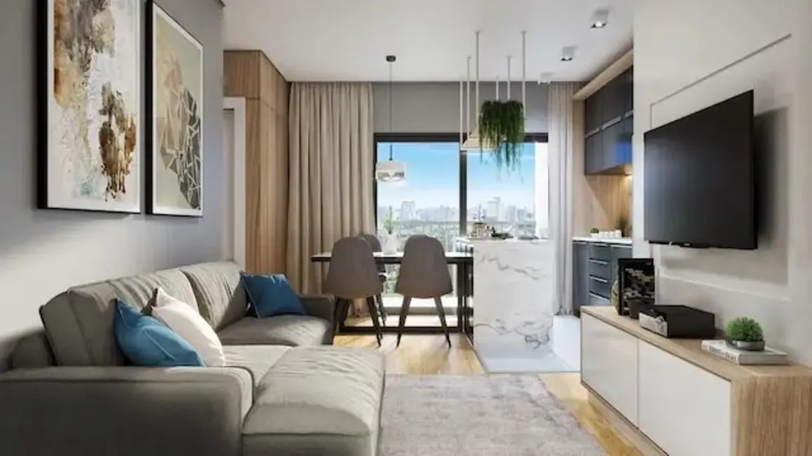 Foto 2 de Apartamento com 2 quartos à venda, 56m2 em Água Verde, Curitiba - PR