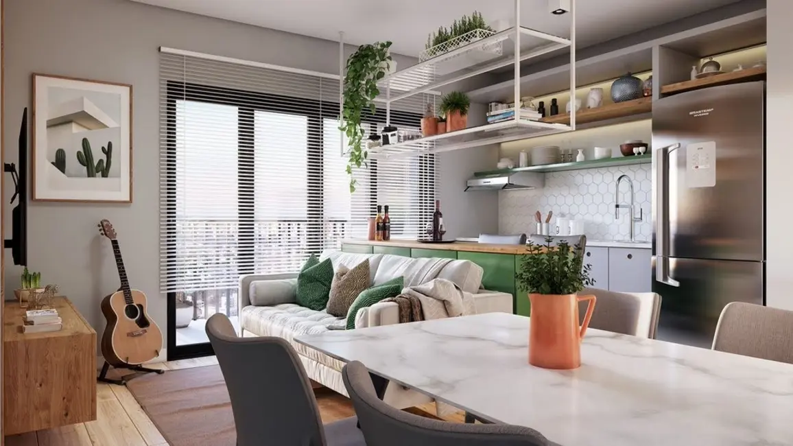 Foto 2 de Apartamento com 2 quartos à venda, 59m2 em Água Verde, Curitiba - PR