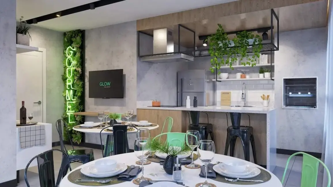 Foto 3 de Apartamento com 1 quarto à venda, 32m2 em Novo Mundo, Curitiba - PR