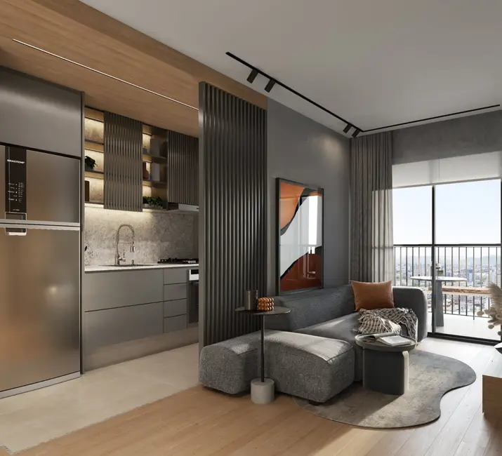 Foto 2 de Apartamento com 2 quartos à venda, 60m2 em Portão, Curitiba - PR