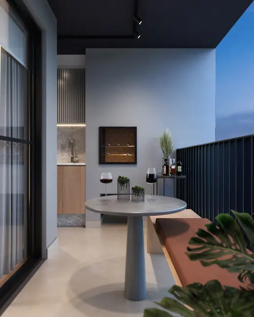 Foto 3 de Apartamento com 2 quartos à venda, 60m2 em Portão, Curitiba - PR