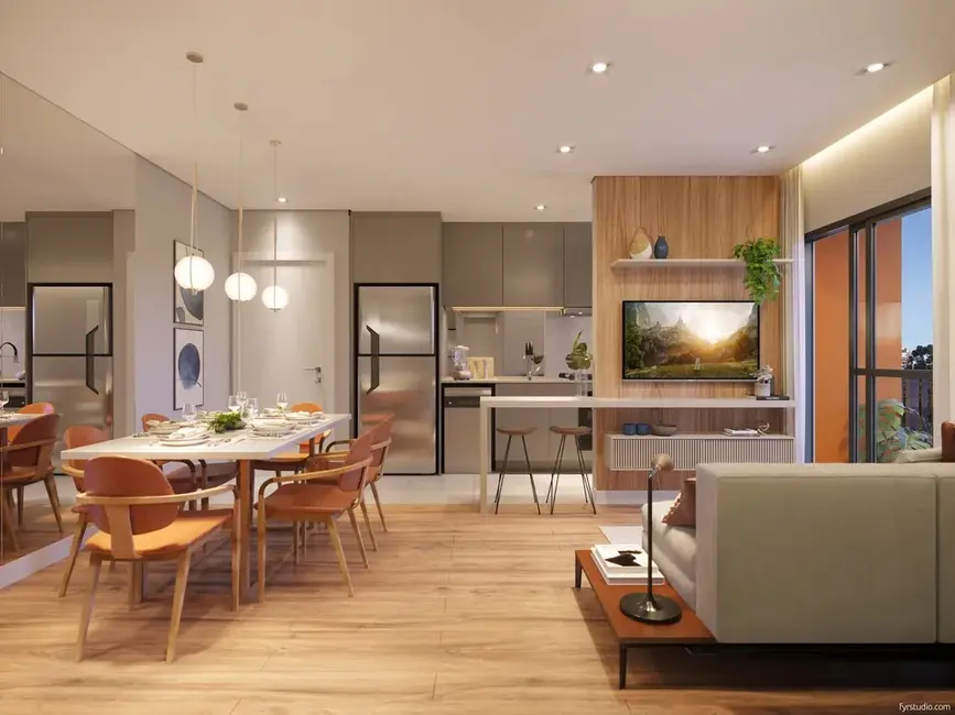 Foto 1 de Apartamento com 3 quartos à venda, 62m2 em Curitiba - PR