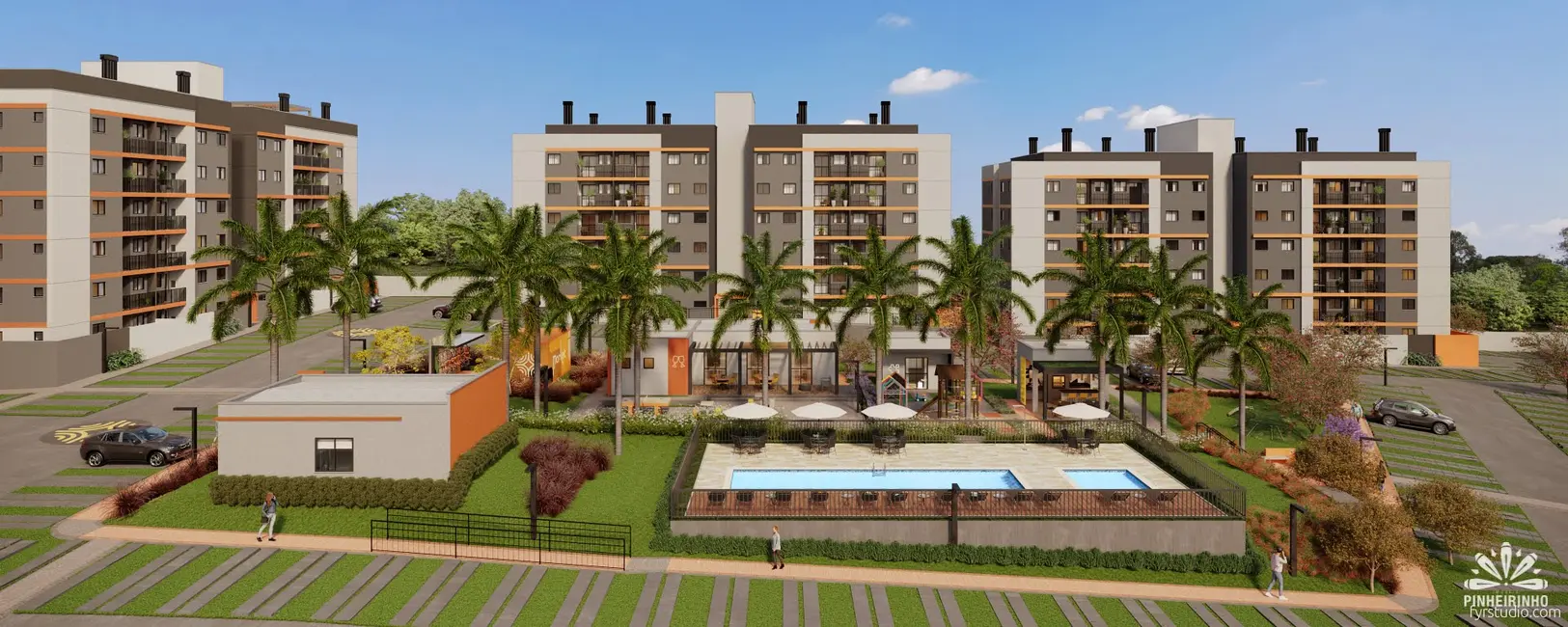 Apartamento com 3 quartos à venda, 62m2 em Curitiba - PR - imagem 4 Foto 4 de Apartamento com 3 quartos à venda, 62m2 em Curitiba - PR