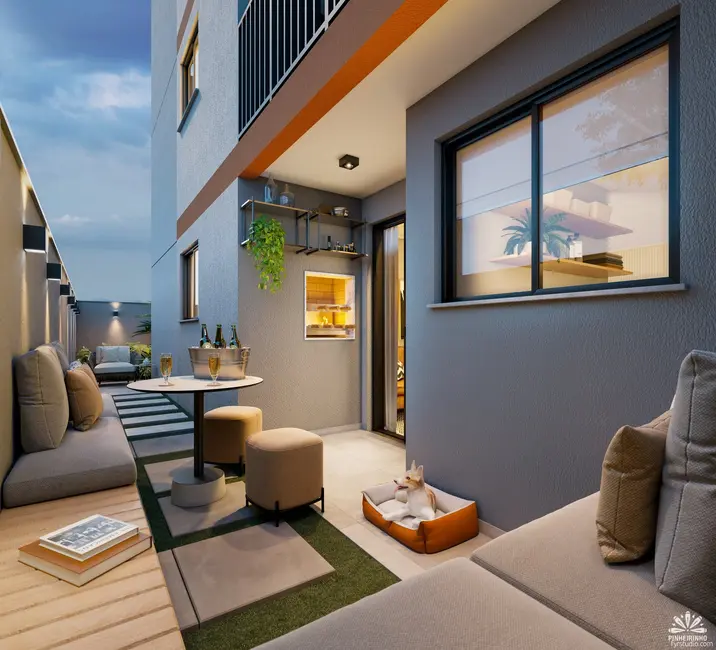 Apartamento com 3 quartos à venda, 62m2 em Curitiba - PR - imagem 8 Foto 8 de Apartamento com 3 quartos à venda, 62m2 em Curitiba - PR