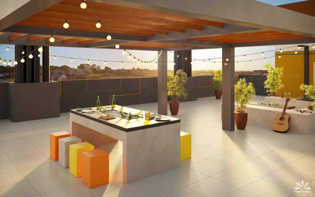 Apartamento com 3 quartos à venda, 62m2 em Curitiba - PR - imagem 9 Foto 9 de Apartamento com 3 quartos à venda, 62m2 em Curitiba - PR