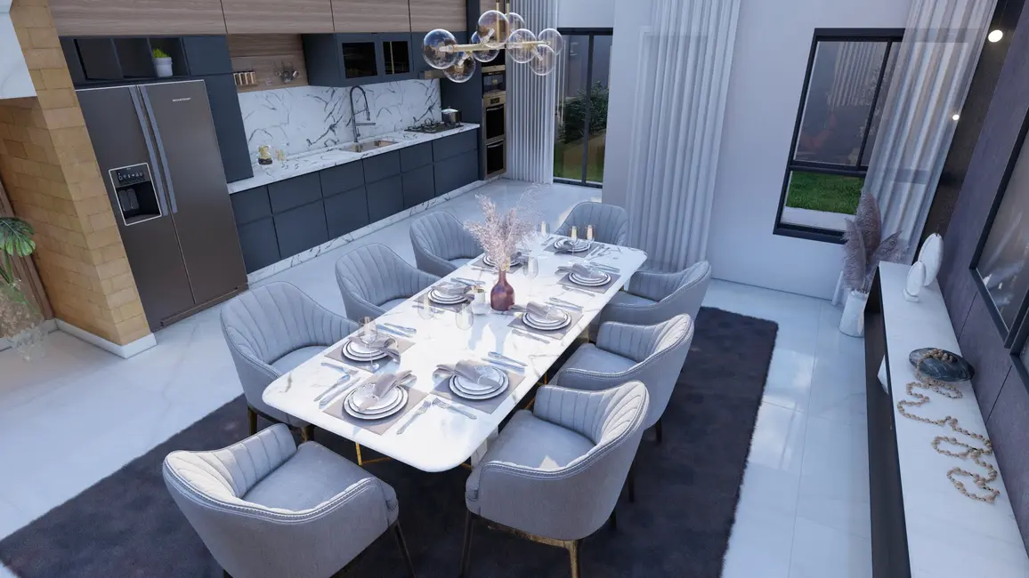 Foto 5 de Casa com 3 quartos à venda, 152m2 em Água Verde, Curitiba - PR