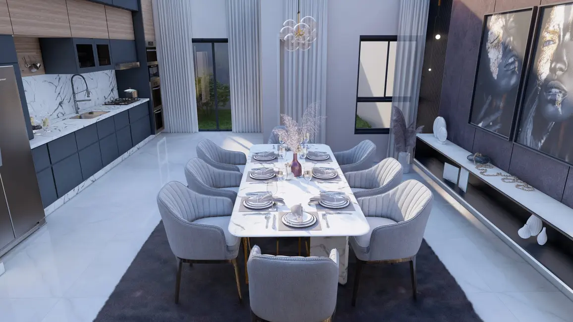 Foto 4 de Casa com 3 quartos à venda, 152m2 em Água Verde, Curitiba - PR