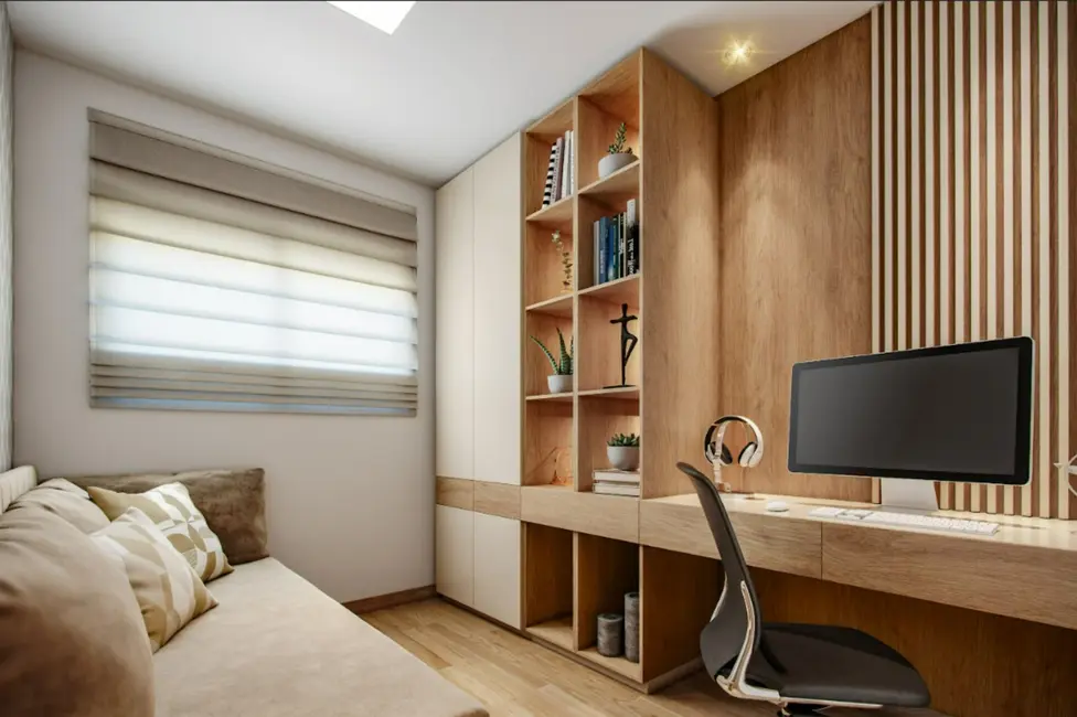 Apartamento com 2 quartos à venda, 55m2 em Lindóia, Curitiba - PR - imagem 7 Foto 7 de Apartamento com 2 quartos à venda, 55m2 em Lindóia, Curitiba - PR