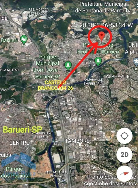 Foto 5 de Terreno / Lote à venda, 250m2 em Parque Santana, Santana De Parnaiba - SP