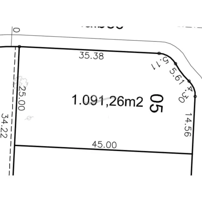 Foto 1 de Terreno / Lote à venda, 1091m2 em Centro, Cabreuva - SP