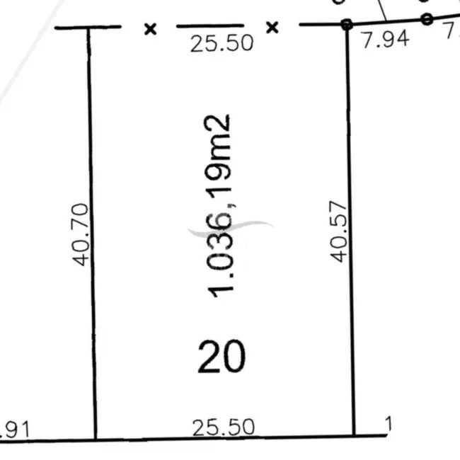 Foto 1 de Terreno / Lote à venda, 1036m2 em Centro, Cabreuva - SP
