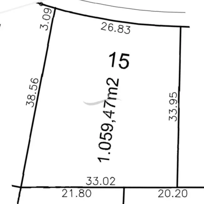 Foto 1 de Lote de Condomínio à venda, 1059m2 em Centro, Cabreuva - SP