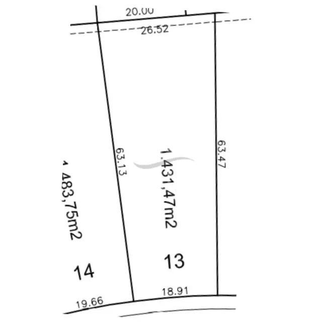 Foto 1 de Lote de Condomínio à venda, 1431m2 em Centro, Cabreuva - SP