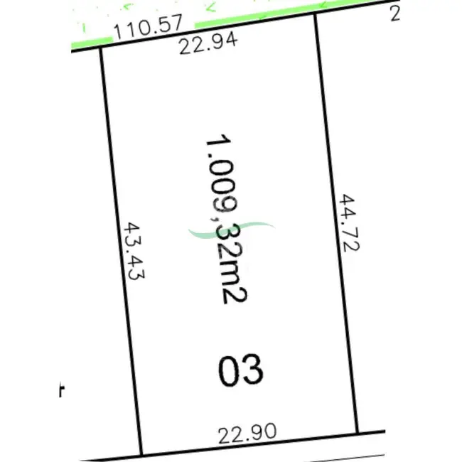 Foto 1 de Lote de Condomínio à venda, 1009m2 em Centro, Cabreuva - SP