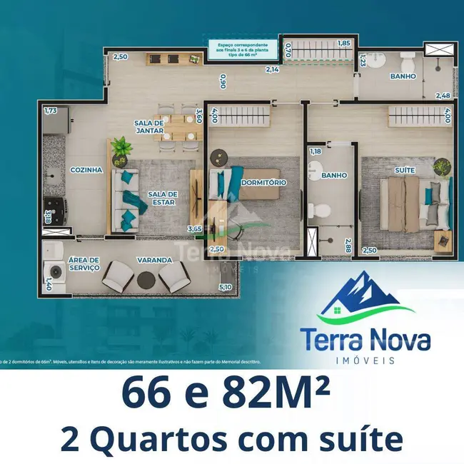 Foto 2 de Apartamento com 2 quartos à venda em Itupeva - SP