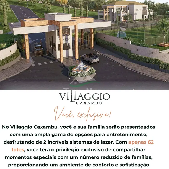 Lote de Condomínio à venda, 1000m2 em Caxambu, Jundiai - SP - imagem 9 Foto 9 de Lote de Condomínio à venda, 1000m2 em Caxambu, Jundiai - SP