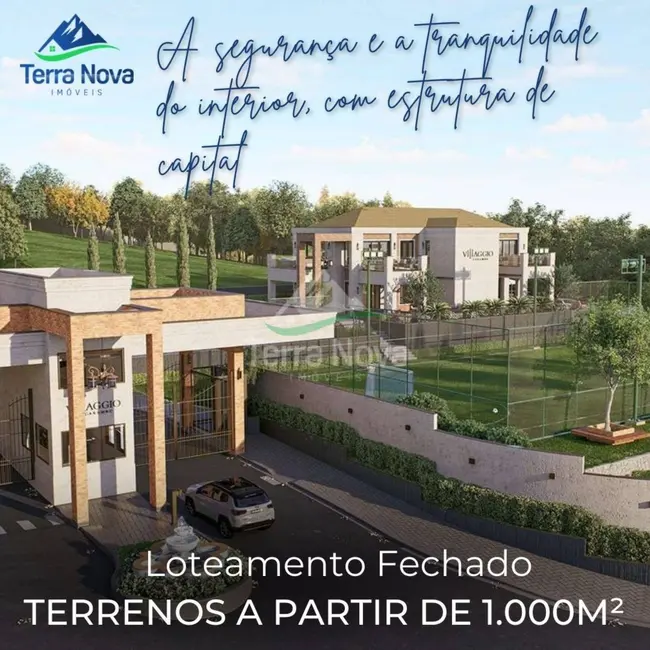 Lote de Condomínio à venda, 1000m2 em Caxambu, Jundiai - SP - imagem 3 Foto 3 de Lote de Condomínio à venda, 1000m2 em Caxambu, Jundiai - SP