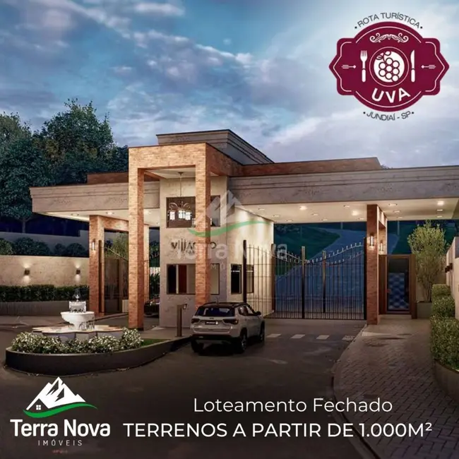 Foto 1 de Lote de Condomínio à venda, 1000m2 em Caxambu, Jundiai - SP