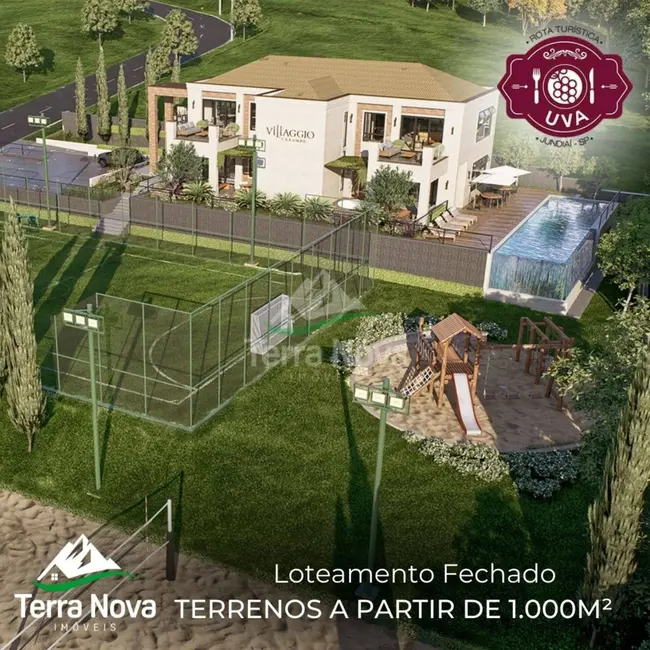 Lote de Condomínio à venda, 1000m2 em Caxambu, Jundiai - SP - imagem 2 Foto 2 de Lote de Condomínio à venda, 1000m2 em Caxambu, Jundiai - SP