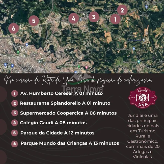 Lote de Condomínio à venda, 1000m2 em Caxambu, Jundiai - SP - imagem 8 Foto 8 de Lote de Condomínio à venda, 1000m2 em Caxambu, Jundiai - SP