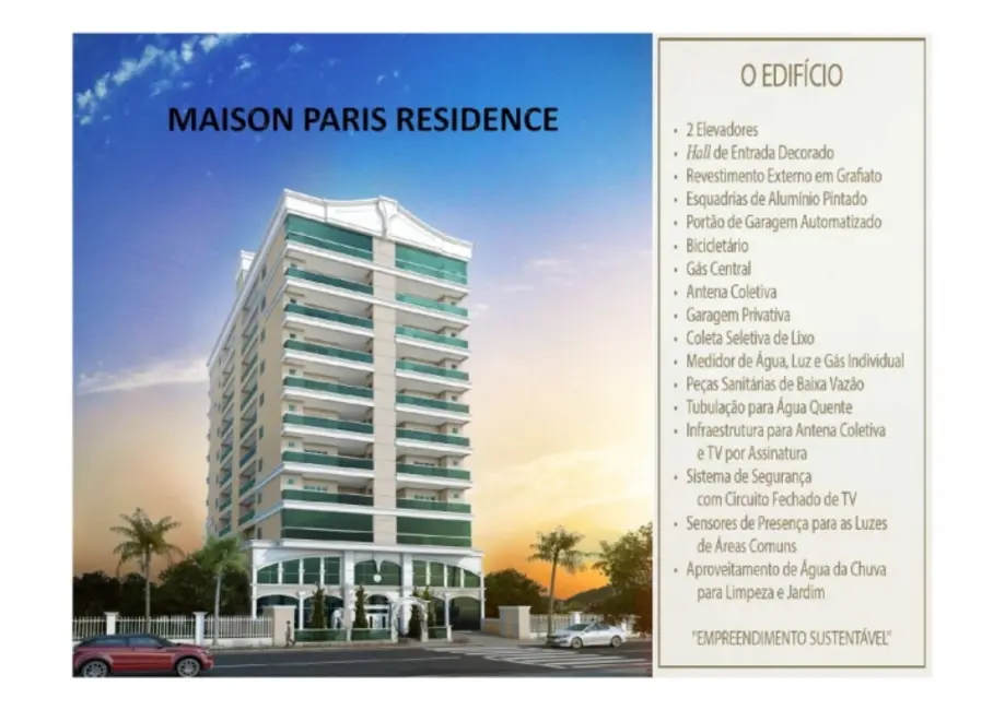 Foto 1 de Apartamento com 3 quartos à venda, 128m2 em Centro, Cascavel - PR