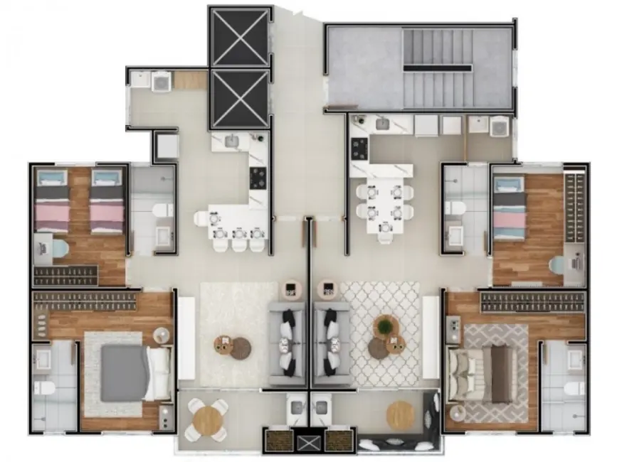 Foto 5 de Apartamento com 2 quartos à venda, 89m2 em Centro, Cascavel - PR