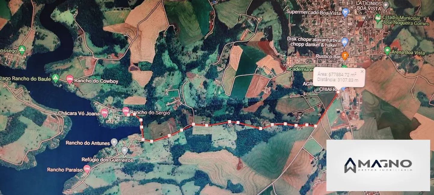 Foto 3 de Terreno / Lote à venda, 2100m2 em Centro, Boa Vista Da Aparecida - PR