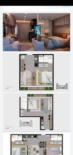 Foto 3 de Apartamento à venda, 25m2 em Santana, São Paulo - SP