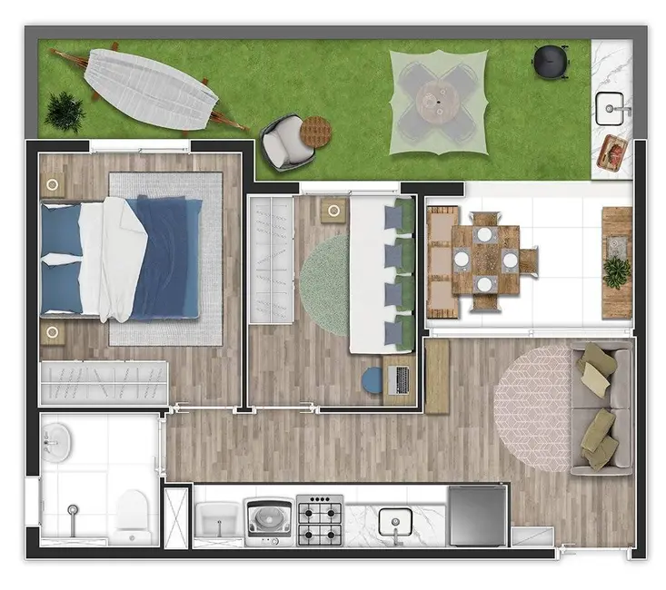 Apartamento com 2 quartos à venda, 34m2 em Freguesia do Ó, São Paulo - SP - imagem 7 Foto 7 de Apartamento com 2 quartos à venda, 34m2 em Freguesia do Ó, São Paulo - SP