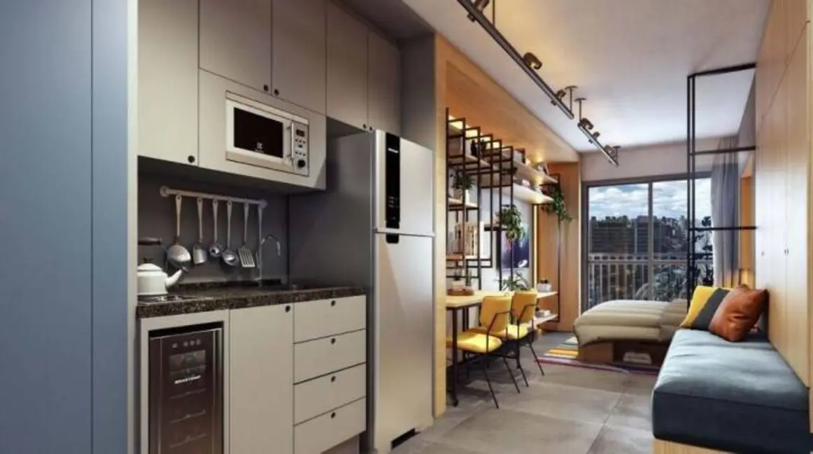 Foto 3 de Apartamento com 1 quarto à venda, 27m2 em Pinheiros, São Paulo - SP