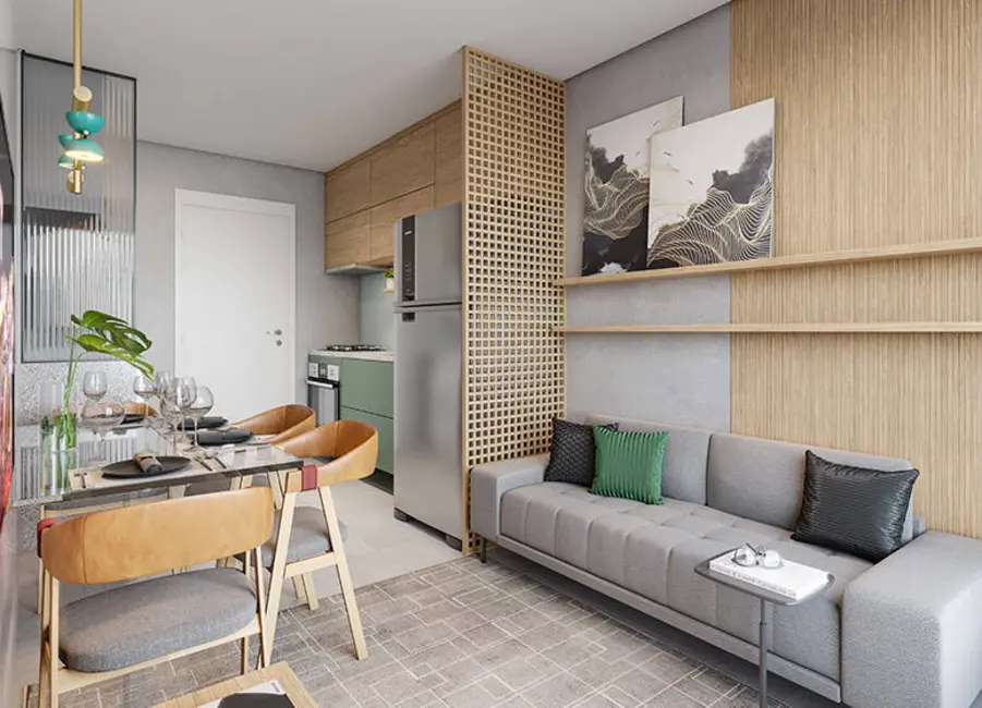 Foto 2 de Apartamento com 1 quarto à venda, 26m2 em Jardim Itacolomi, São Paulo - SP