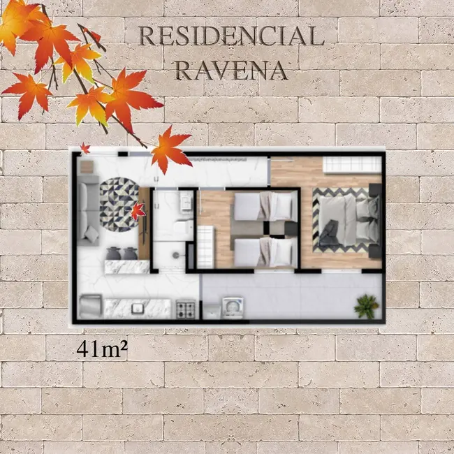 Foto 2 de Apartamento com 2 quartos à venda, 40m2 em Vila Dom Pedro II, São Paulo - SP