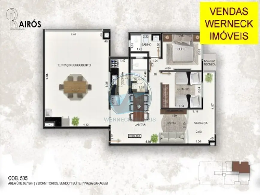 Foto 5 de Apartamento com 2 quartos à venda, 70m2 em Centro, Ubatuba - SP