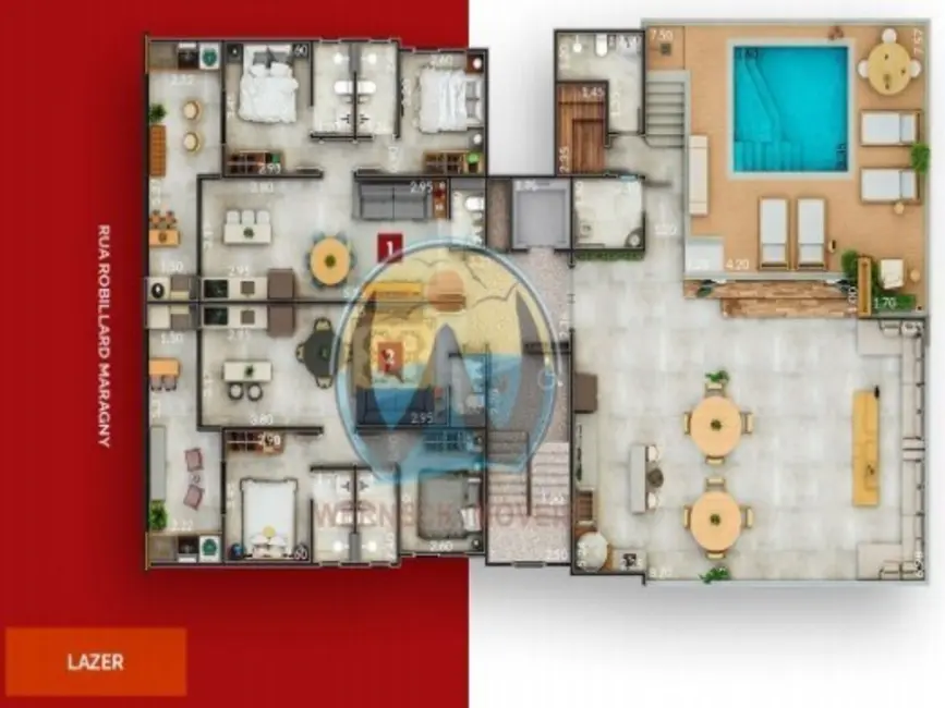 Foto 4 de Apartamento com 2 quartos à venda, 73m2 em Ubatuba - SP