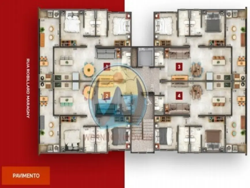 Foto 3 de Apartamento com 2 quartos à venda, 73m2 em Ubatuba - SP