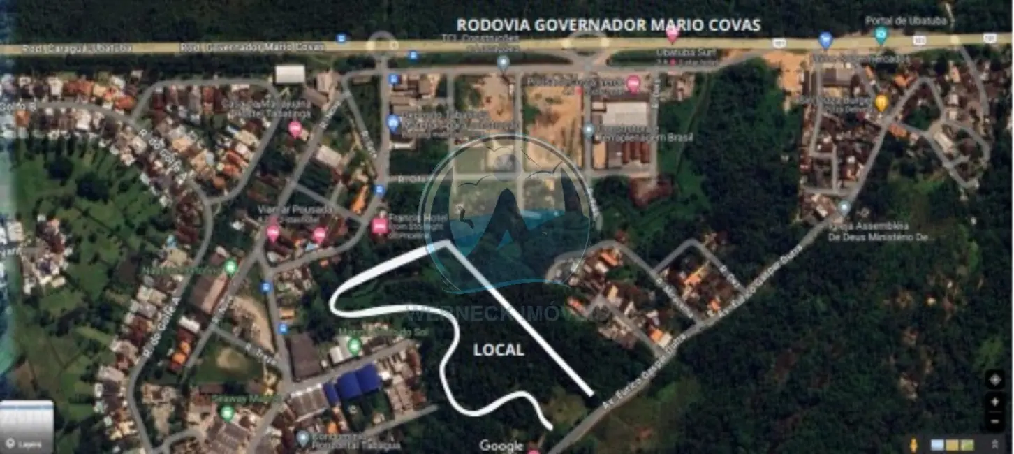 Foto 3 de Terreno / Lote à venda, 120m2 em Ubatuba - SP