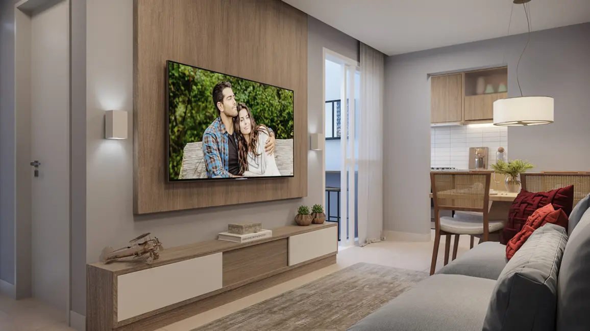 Foto 4 de Apartamento com 2 quartos à venda, 45m2 em Vila Tupi, Varzea Paulista - SP